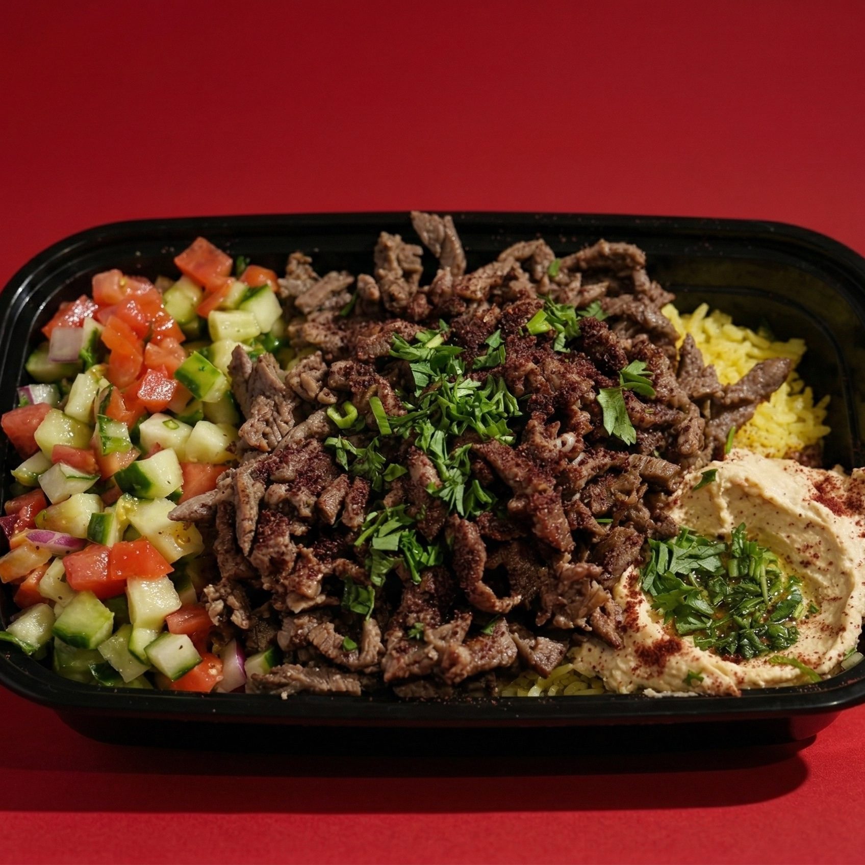 Beef Shawarma Bowl.