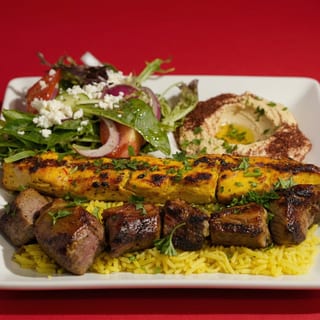Combo Lamb & Chicken Kebab