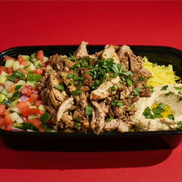 Chicken Shawarma Bowl.