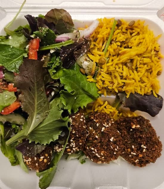 Falafel Trio Combo.